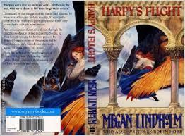 Full paperback cover of Harpy's Flight, image by John Howe.